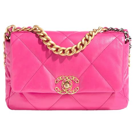 chanel neon bag|chanel pink ref bag.